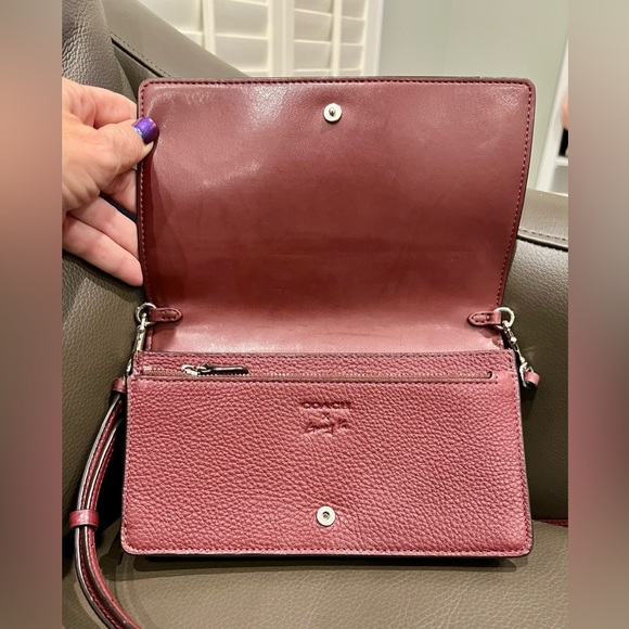 Coach x Guang Yu Signature Rexy Canvas Leather Crossbody/Clutch - Picture 6 of 14